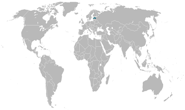 Land waar het Ests de officiële taal is. 