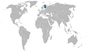 Land waar het Fins de officiële taal is.