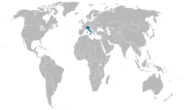 Landen waar de Italiaanse taal een officiële taal is.