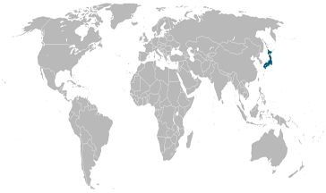 Land waar het Japans de officiële taal is.