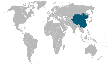 Landen waar het Mongools een officiële taal is.