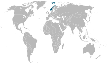 Land waar het Noors de officiële taal is.