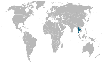 Land waar het Thai de officiële taal is.