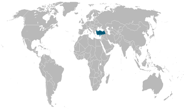 Land waar de Turkse taal de officiële taal is.